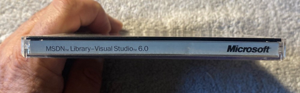 Microsoft MSDN Library Visual Studio 6.0 Two CD Set for Windows98 Windows NT