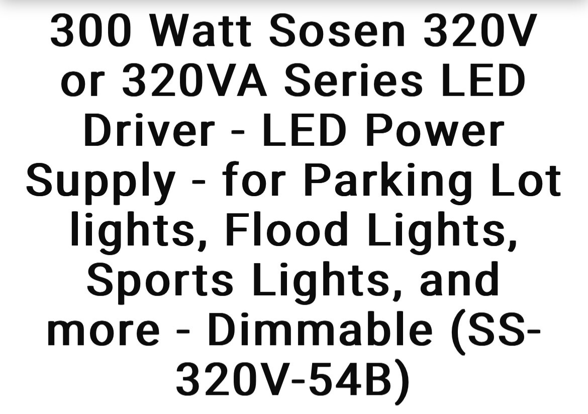 SOSEN SS-320V-54B