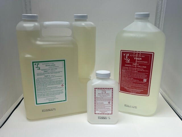 X-ray Developer & Fixer Concentrate Combo-Case-Pak, 10 Gallons Each 4010D-4010F