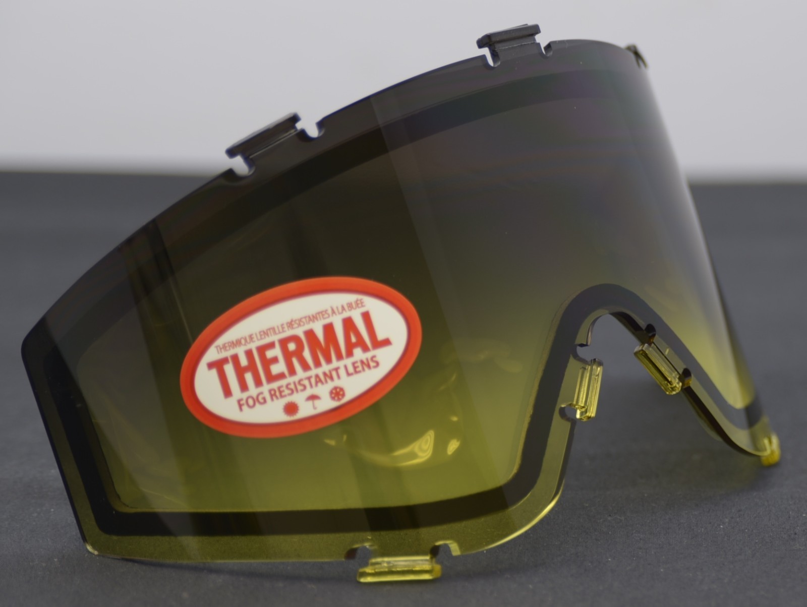 JT Proflex Spectra Lens - Thermal Smoke to Yellow Gradient