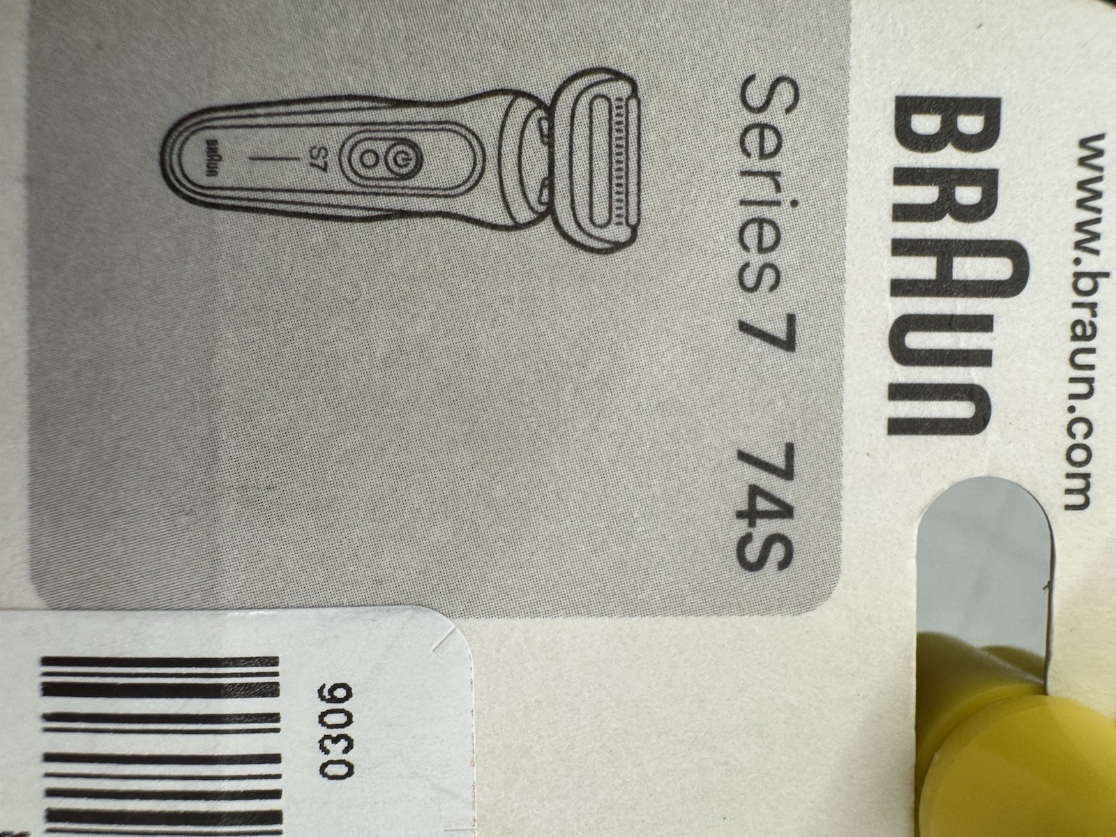 Braun Series 7 74S Electric Shaver Replacement Head Blade Cutter Silver New