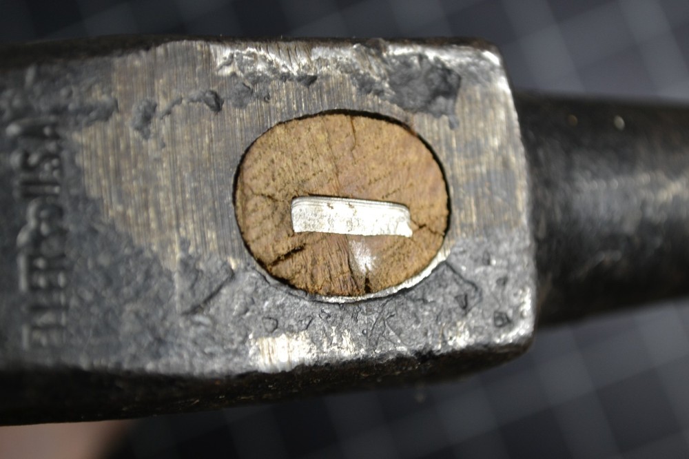 HELLER - BLACKSMITH PUNCH - 3/4" - ORIGINAL HANDLE - UNUSED