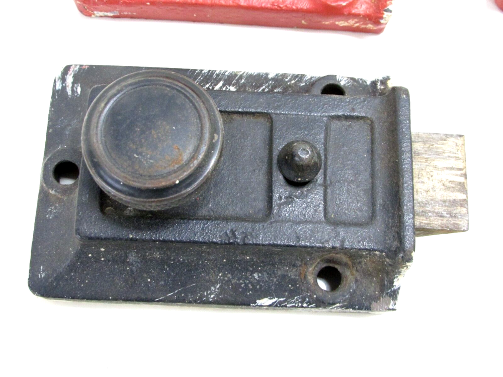 SINGLE CYLINDER RIM DEADBOLT, 2-pc. LOT