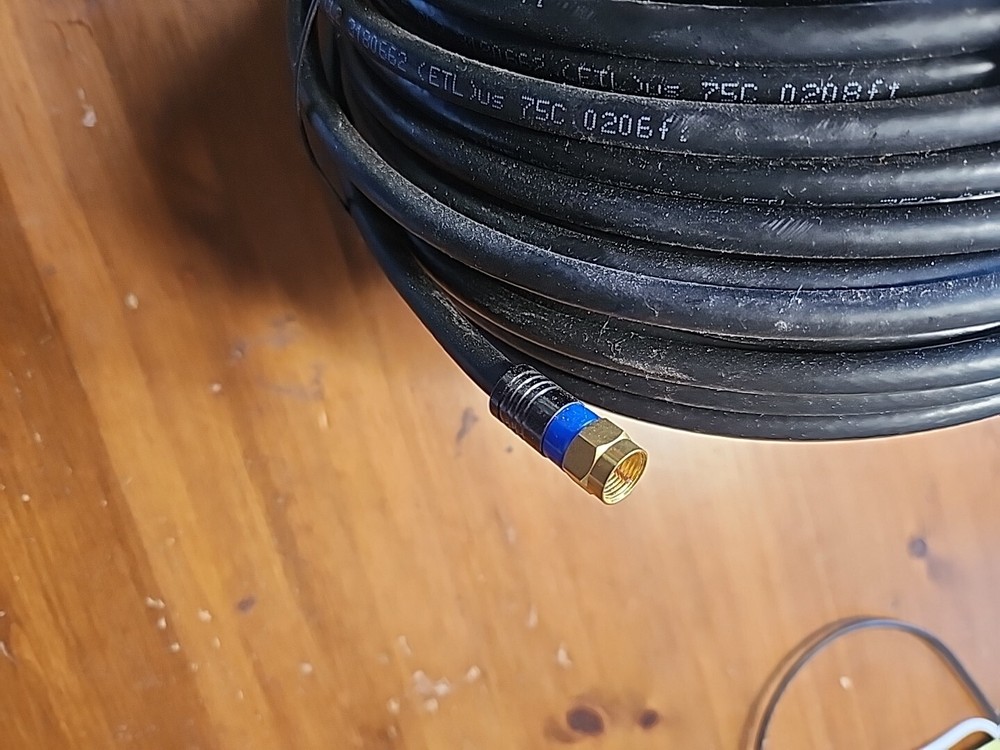 BLACKWEB 100 FT. QUAD-SHIELD COAX CABLE