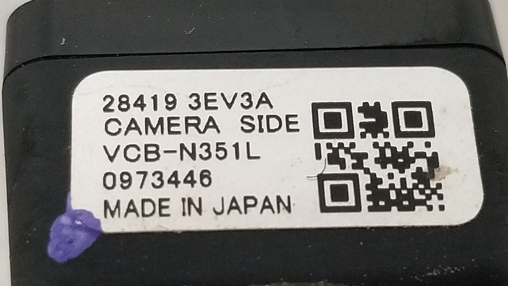 18 NISSAN ARMADA CAMERA SIDE VIEW MIRROR MOUNTED 284193EV3A
