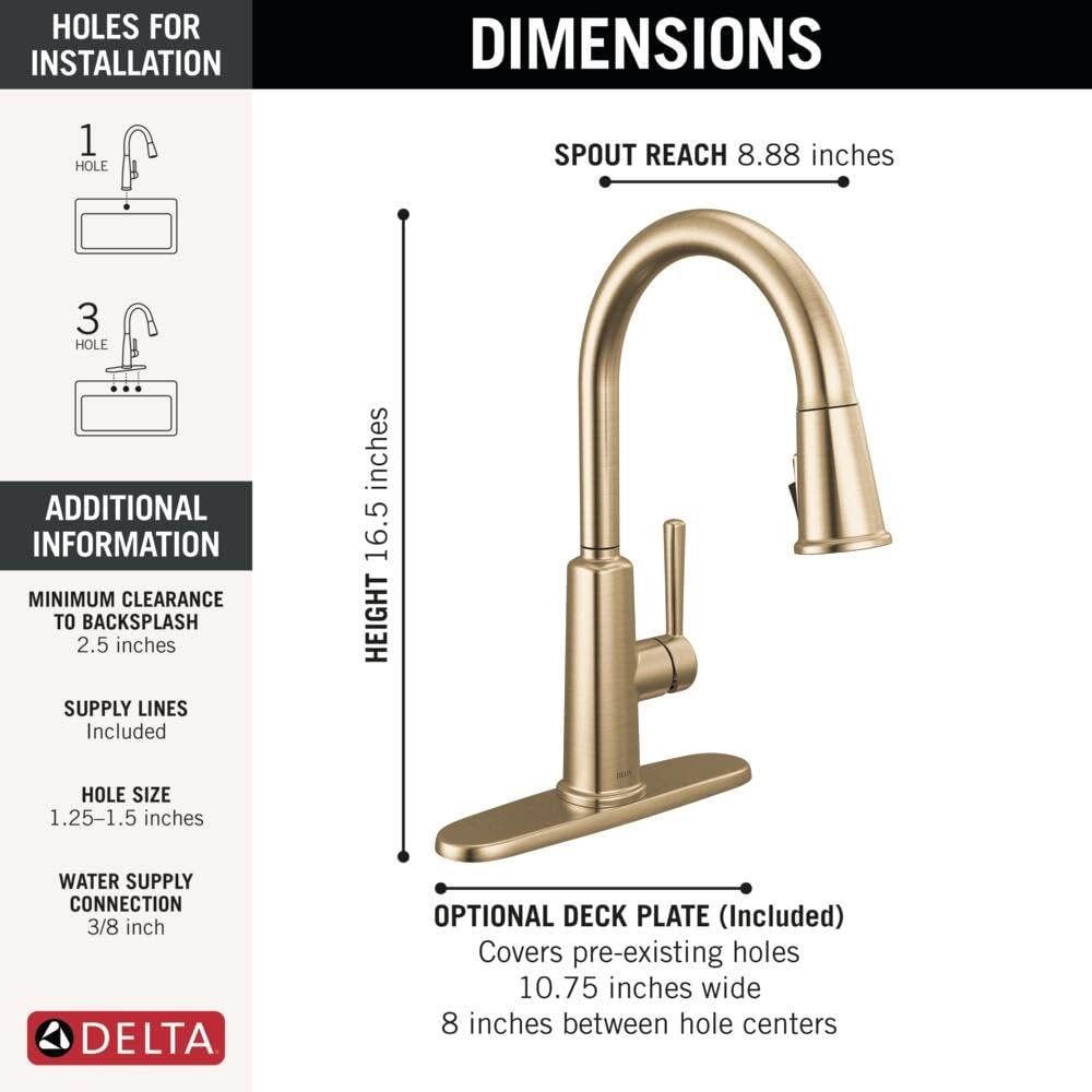 Delta 19730LF-CZ - Kitchen Faucet