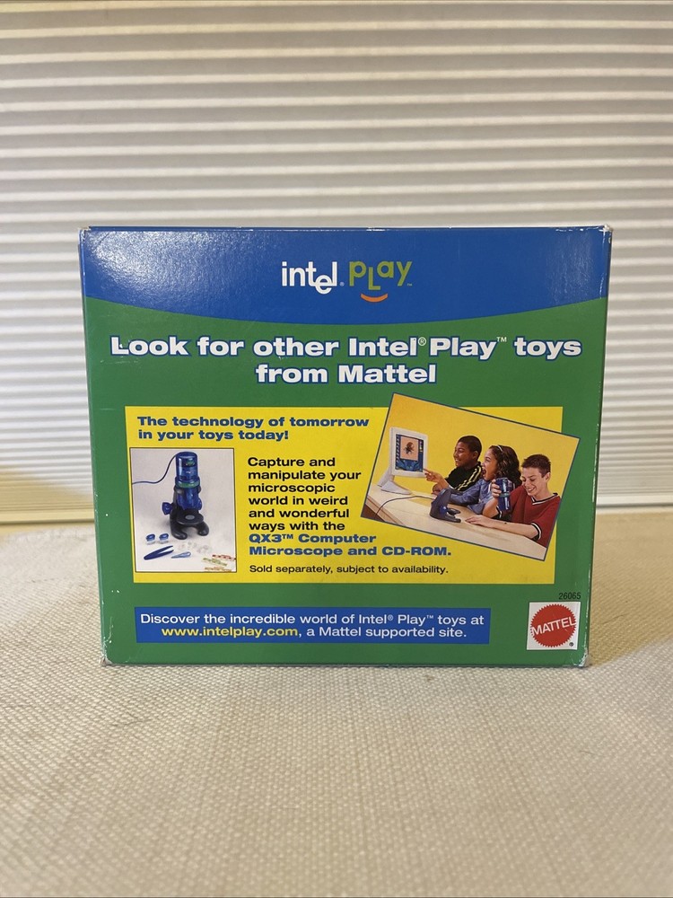 Genuine Mattel Intel Play Me2Cam Computer Video Camera **READ**