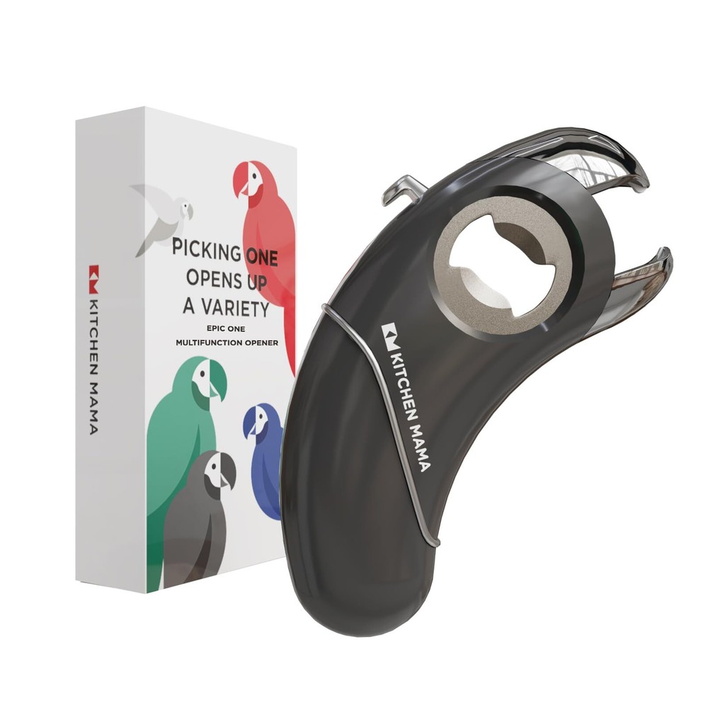 Multifunction Opener for Weak Hands Pull Tab Jar and Bottle Opener