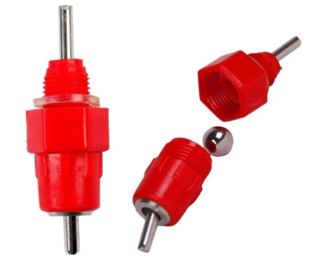 25 Threaded Nipples For Automatic Chicken Waterer