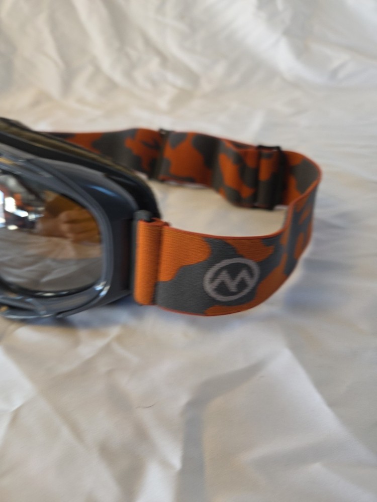 Orange Tinted Skiing Goggles Gray/Orange