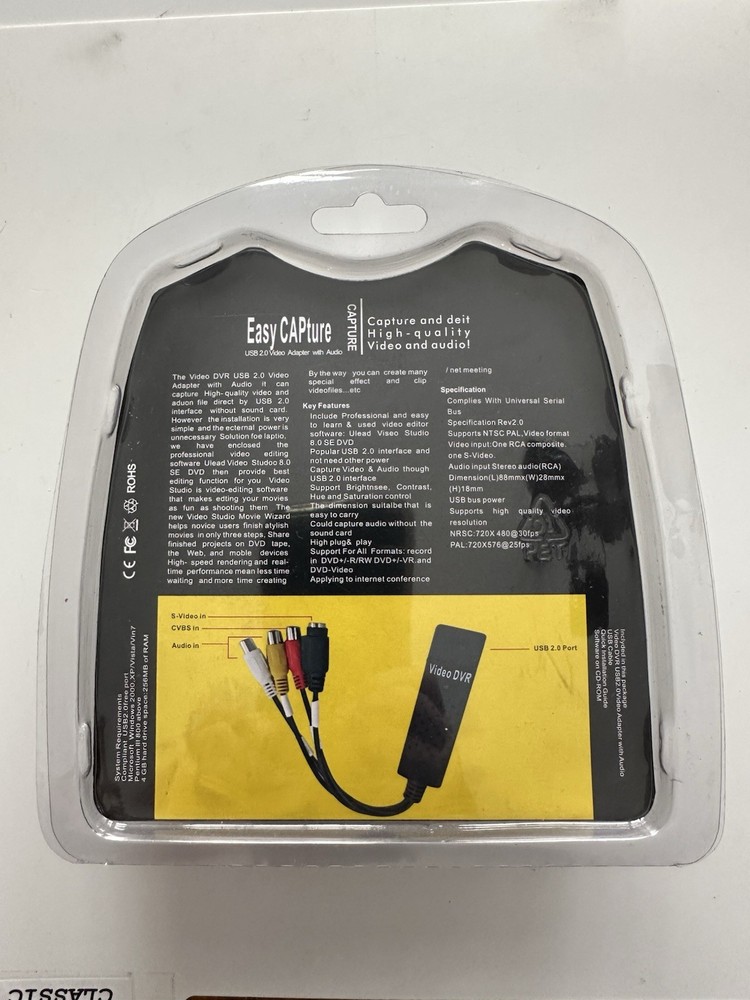 Easy CAPture USB 2.0 Video Adapter With Audio (4)
