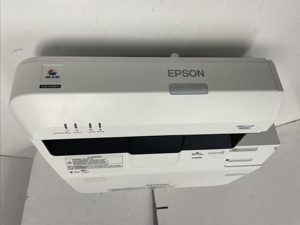 Epson BrightLink Pro 1460ui with remote touch unit tch cable & pen