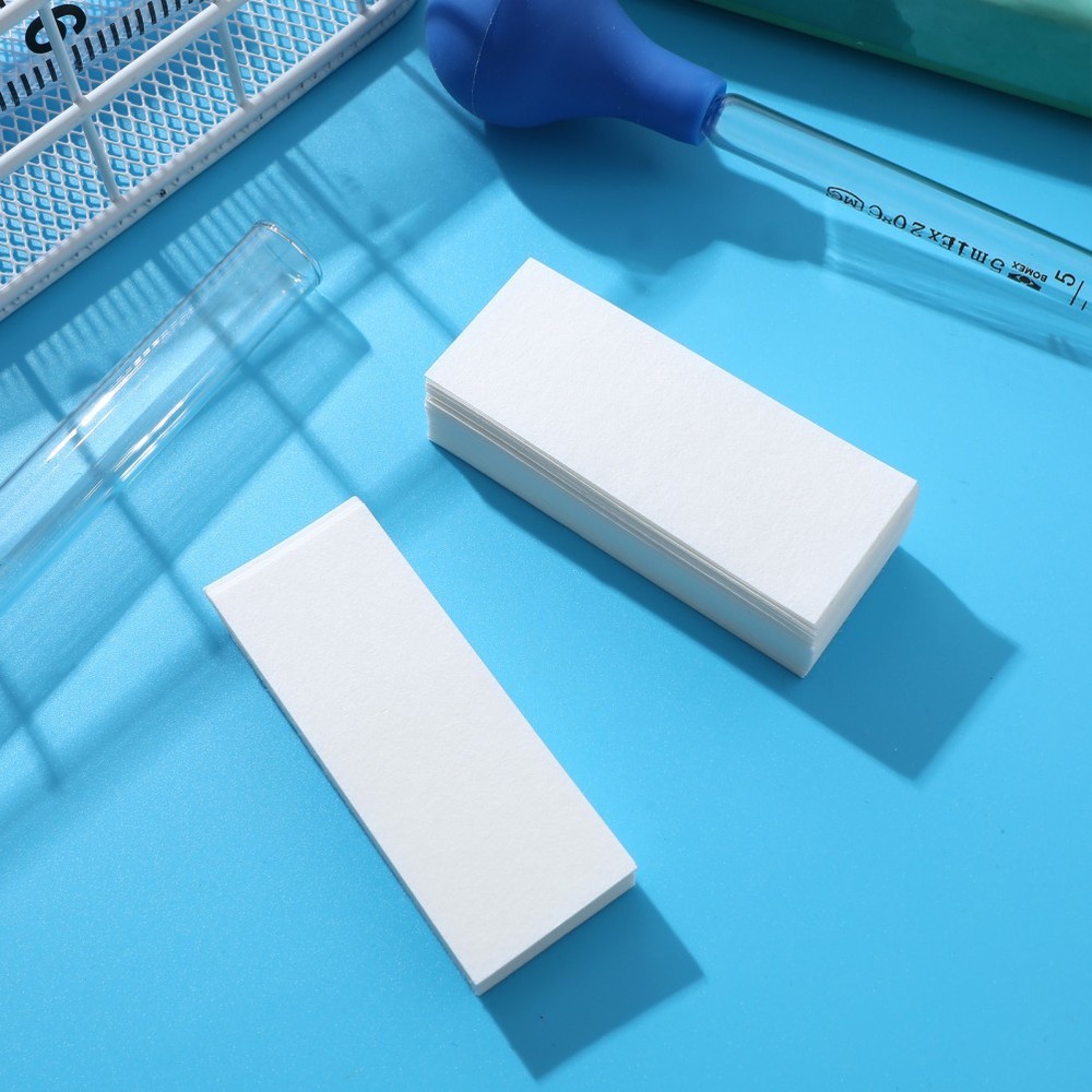 200 Pcs Laboratory Paper Strips Filter Papers Quadrant Separating Science