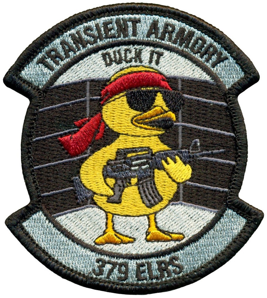 USAF 379th LOGISTICS READINESS SQUADRON TRANSIT ARMORY PATCH