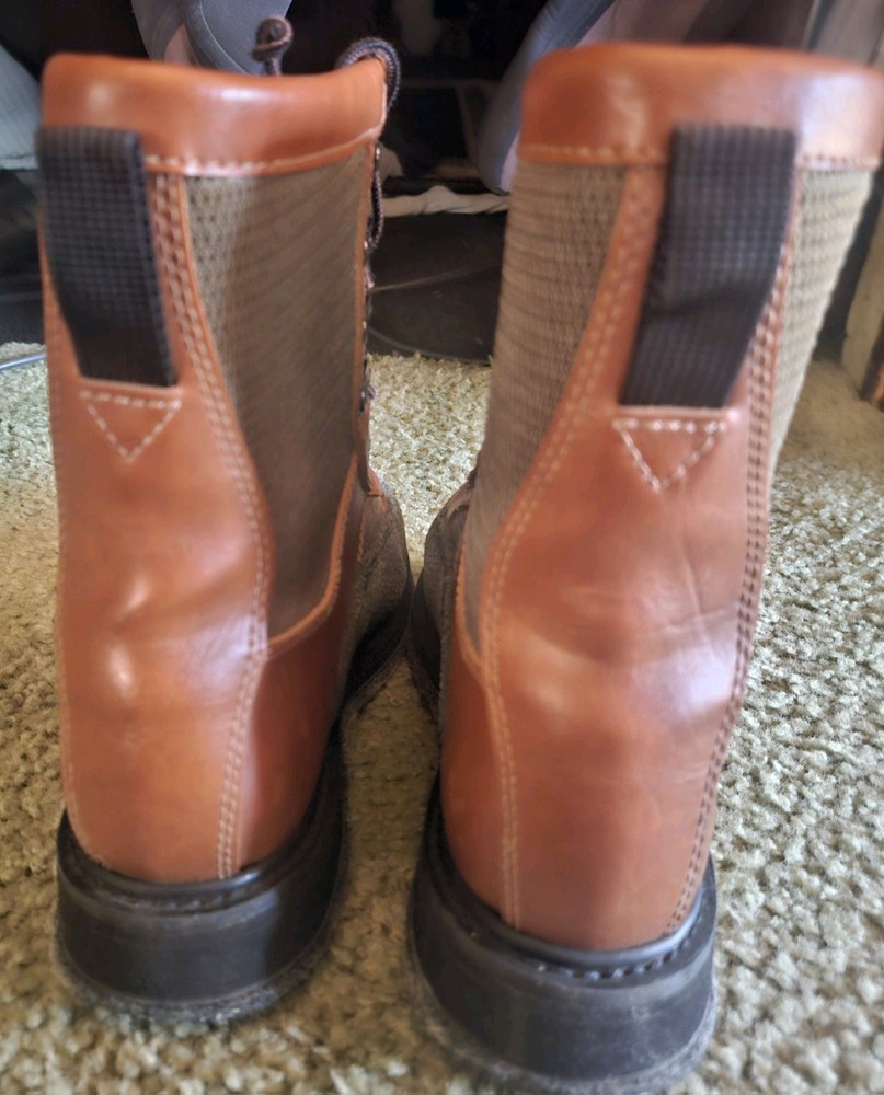 Cabela's Master Guide's Felt Bottom Boots Size 8