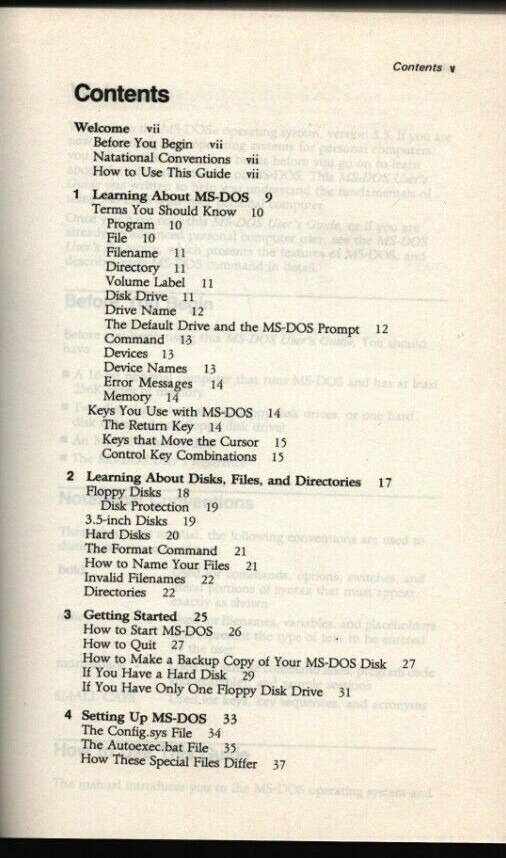 Packard Bell MS-DOS 3.30 User's Guide & Reference 1987 Microsoft 102021WEEB