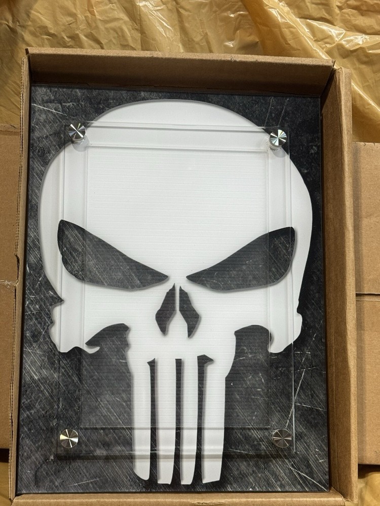 Acrylic Punisher Comic Book Holder