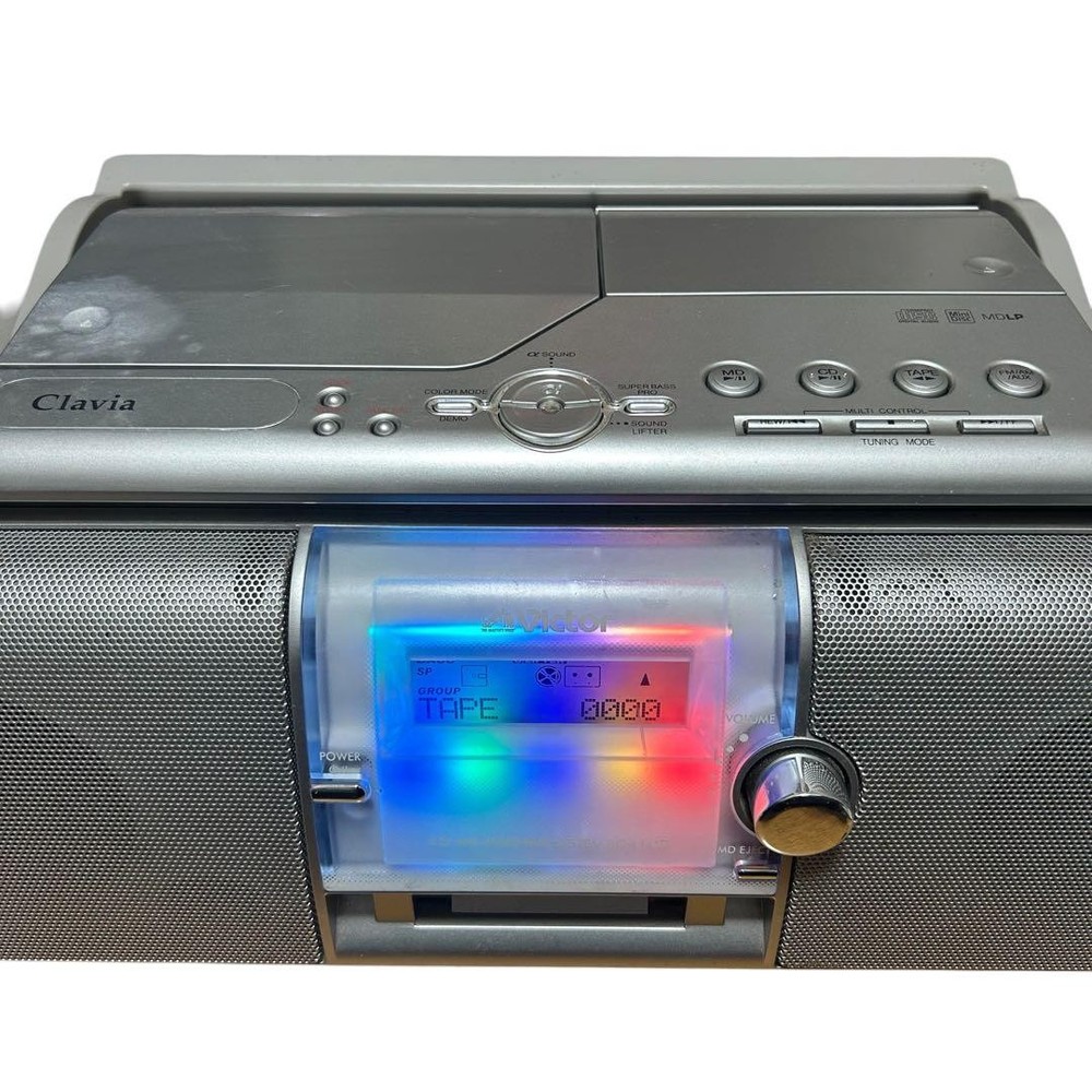 Victor CD-MD Portable System RC-L1MD-S Junk