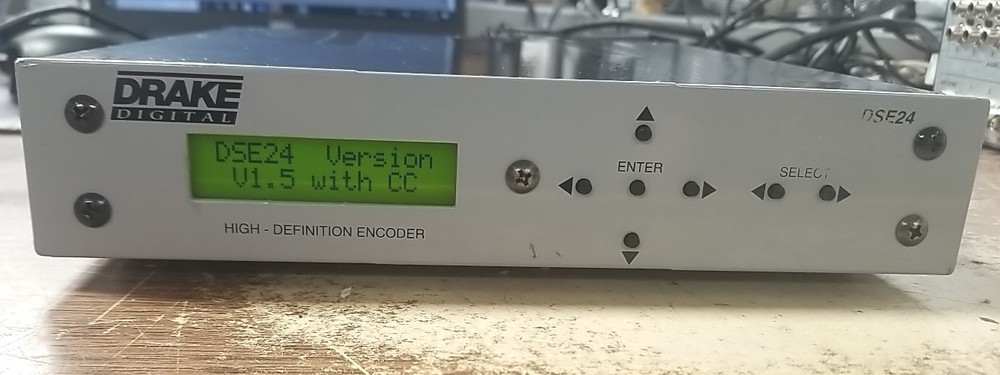 DRAKE DIGITAL DSE24-CC ENCODER: high definition digital signage. *READ⬇️*