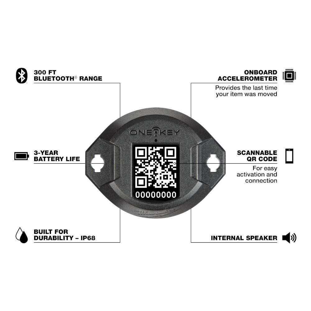 Milwaukee One-Key Bluetooth Tracking Tag