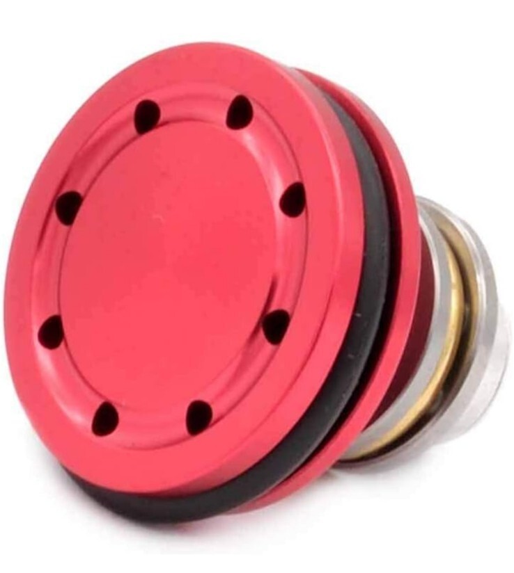 AOLS Piston Head with Ball Bearing Gale Type - Red