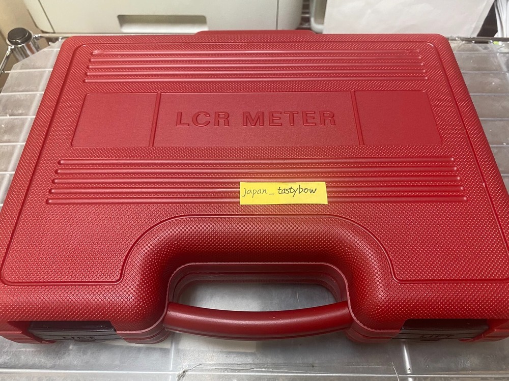 DER EE Plastic Case for LCR Meter DE-5000 Red New