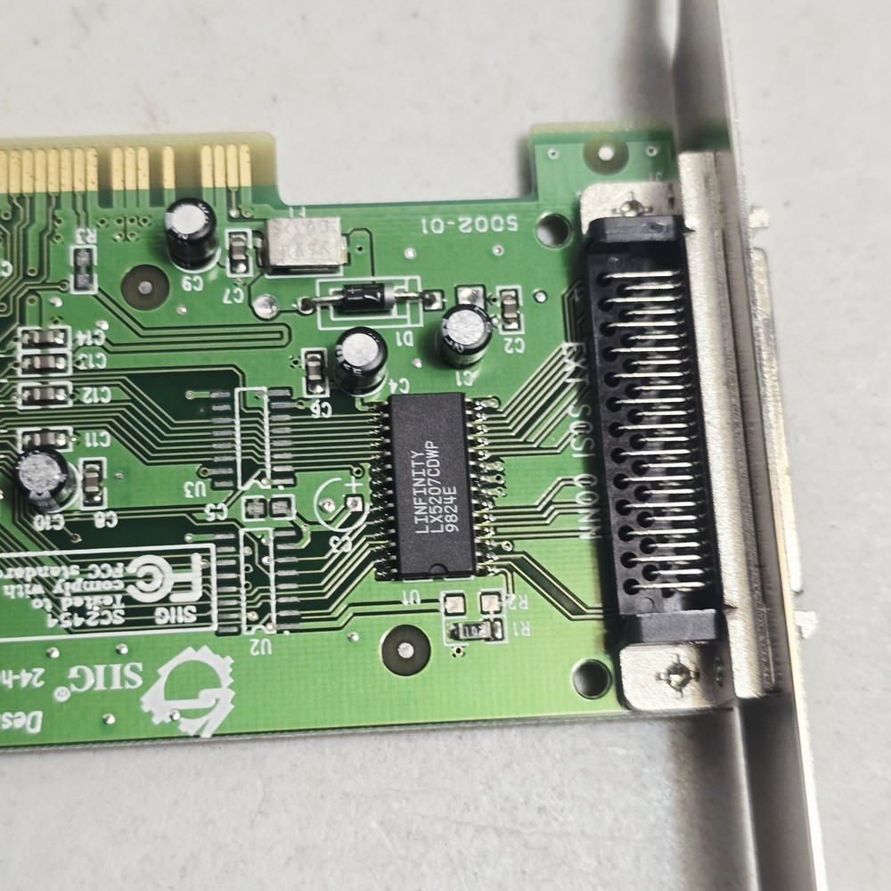 SIIG SC-2454 PCI SCSI Controller Card Adapter