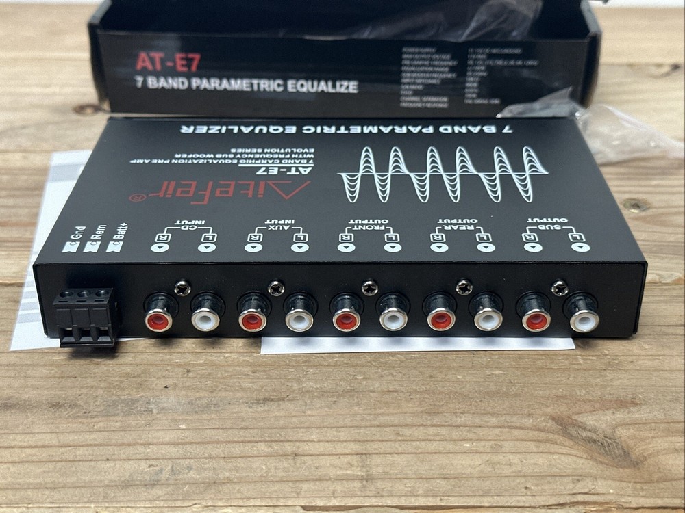 Aitefeir AT-E7 7 Band Parametric Equalizer NEW