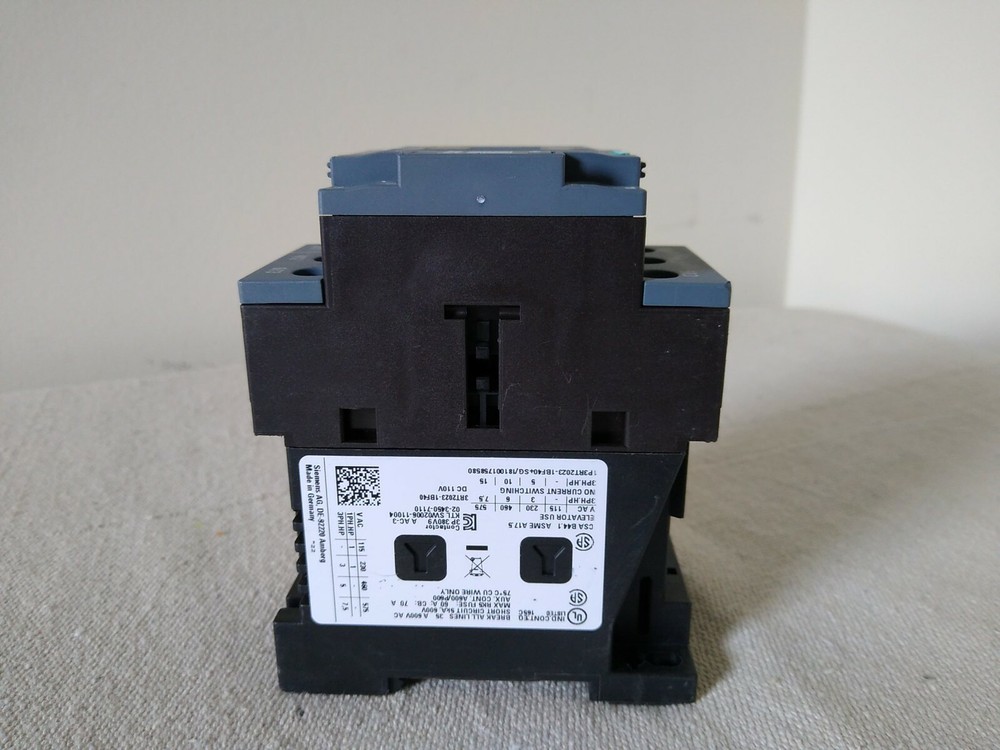 Siemens 3RT2023-1BF40 Sirius Power Contactor