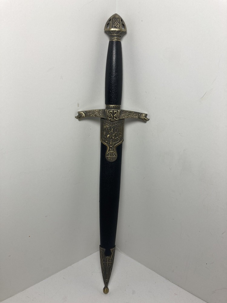 Medieval Lancelot Stainless Dagger with Scabbard 15.5” Decorative