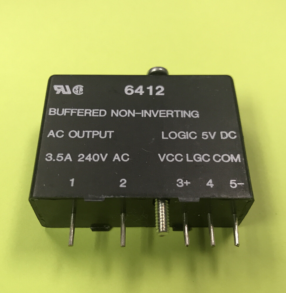 (S) Crydom 6412 AC Output Module , 3.5A, 240 VAC / (B396)
