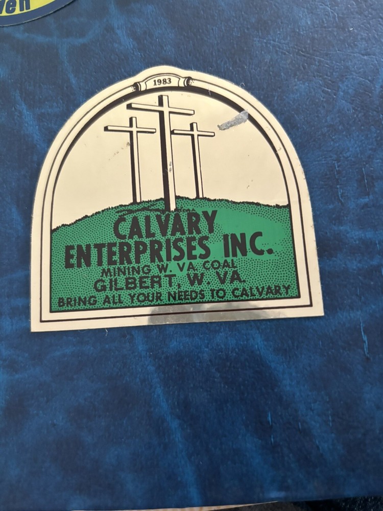 COAL MINING STICKERS Nice Older Coal Company
