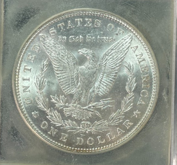 1889 MORGAN SILVER DOLLAR ~BU ~NICE COIN~REF#USC