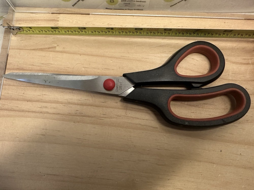 8.5” Soft Grip Scissors Stainless Steel Scissors