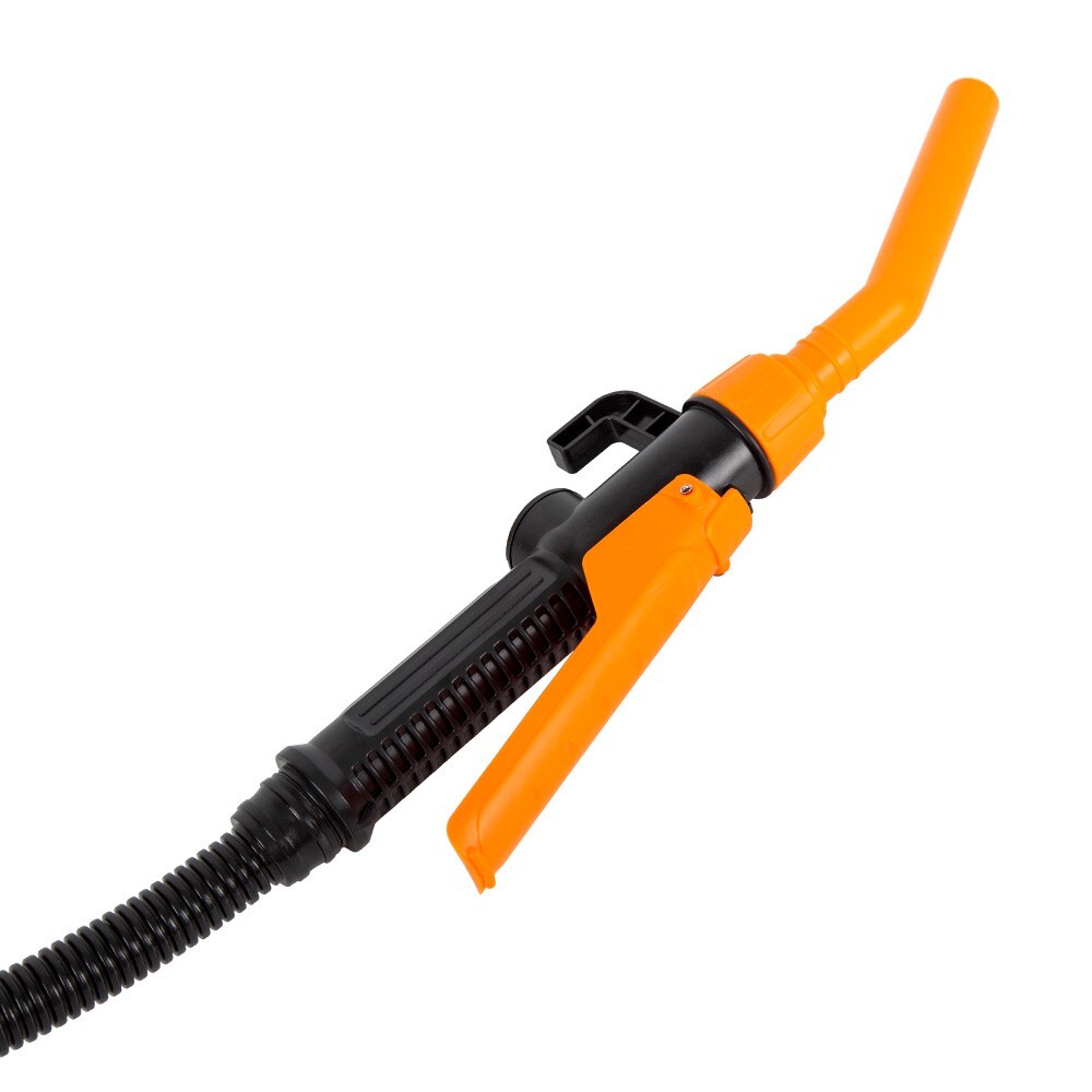 Portable Powered Battery Liquid Transfer Pump 2.4 GPM w/ Flow Control Nozzle