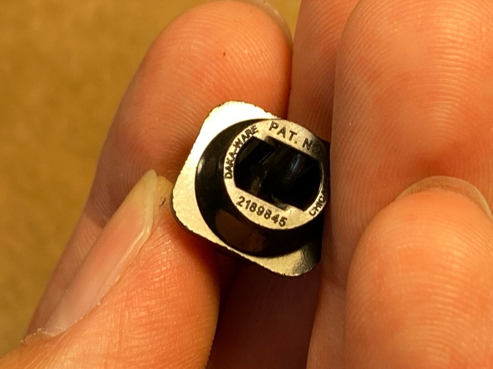 5 New Daka-Ware Black Bakelite Top Hat Knobs Marantz 7 7C 7T Lever Toggle Switch