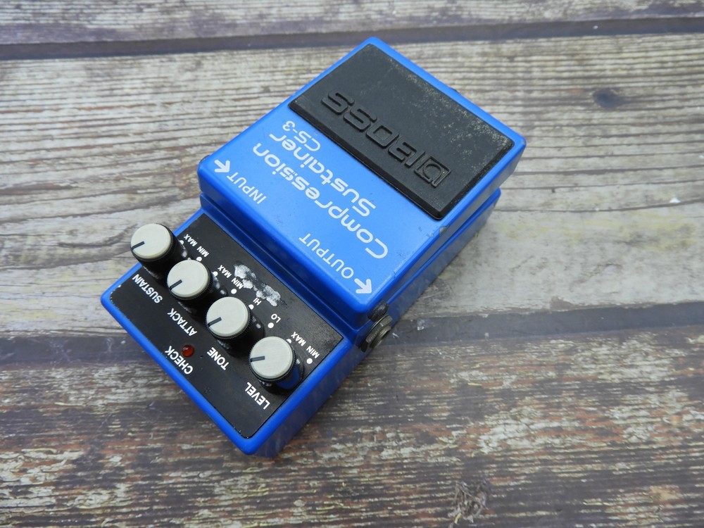 BOSS CS-3 Compression Sustainer Effects Pedal used from japan