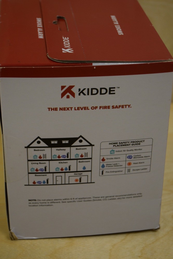 Kidde 20SAR Hardwired Smoke Detector, AA Battery Backup, 2 Pack, New Open Box