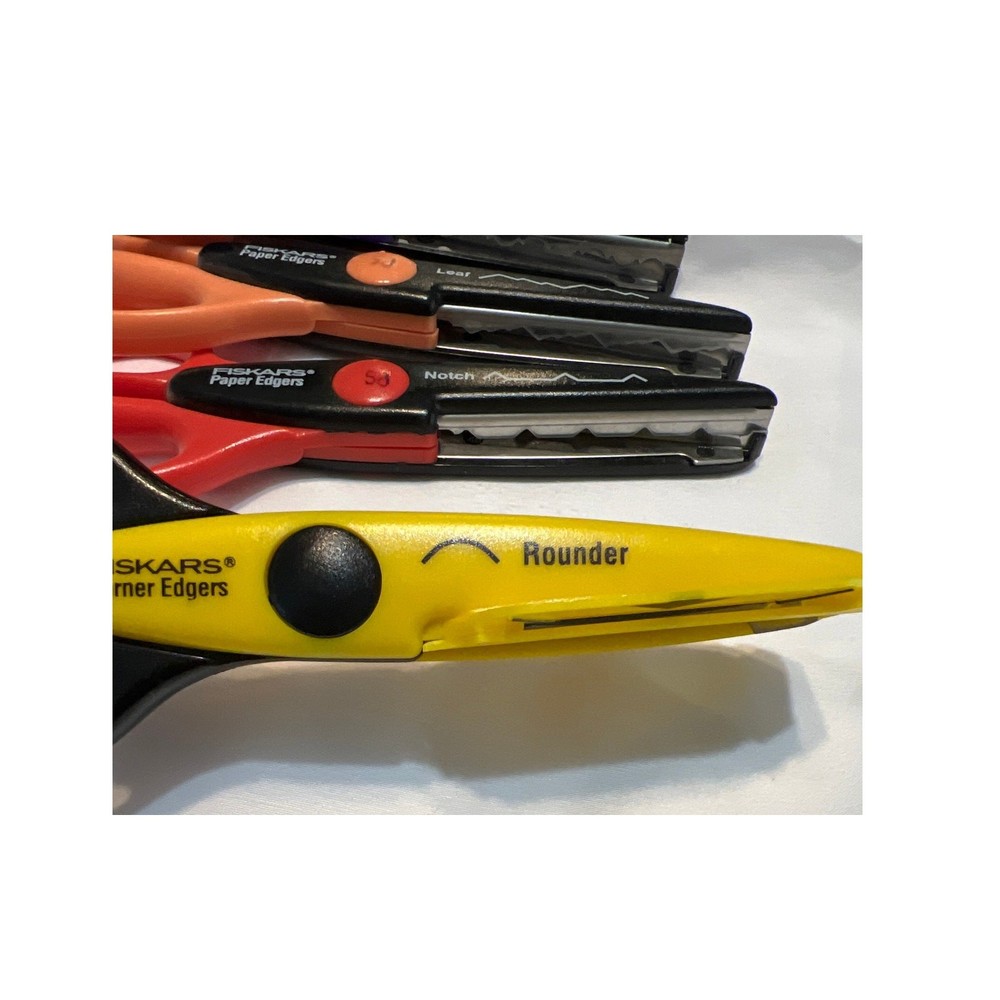 Fiskars Paper Scrapbook Scissors Craft Scissors Five Pair