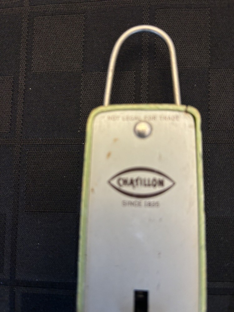 Chatillon Hanging Scale 0-72 ozs. and 0-2000 grams