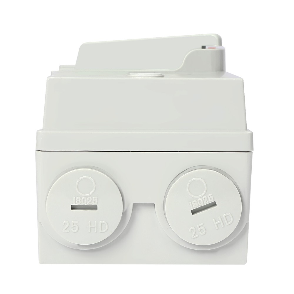 440V 20A 3 Pole Isolation Switch Wall Mounted Safety Isolation Switch Waterproof