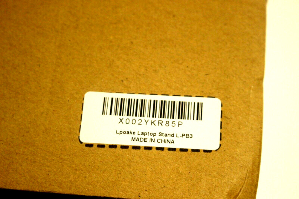 ADJUSTABLE LAPTOP STAND ANGLE HEIGHT ADJUTABLE STURDY COOLING CLEAR