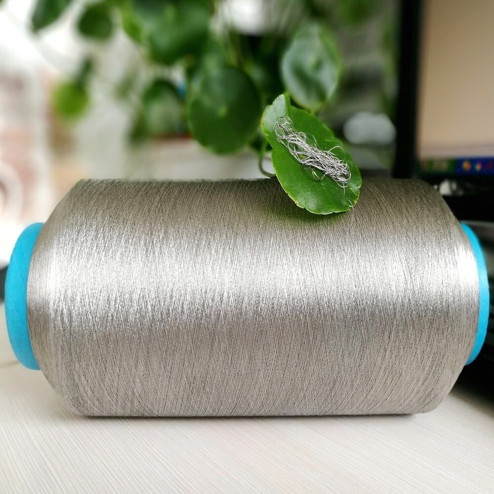 Highly Conductive Pure Silver-Coated Nylon Thread/Yarn for E-Textiles Electronic