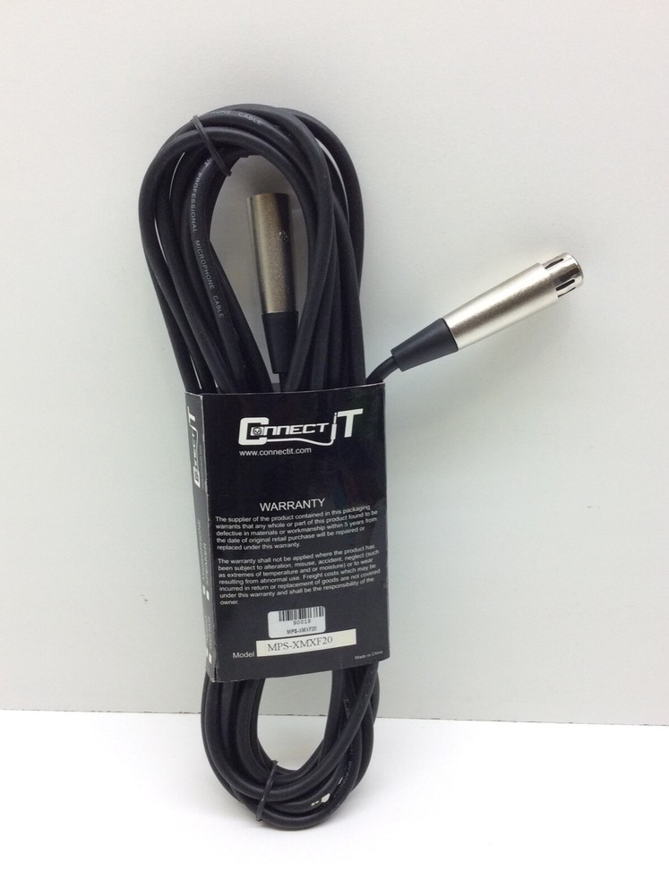 Connect It Microphone Cable MPS-XMXF20 20ft
