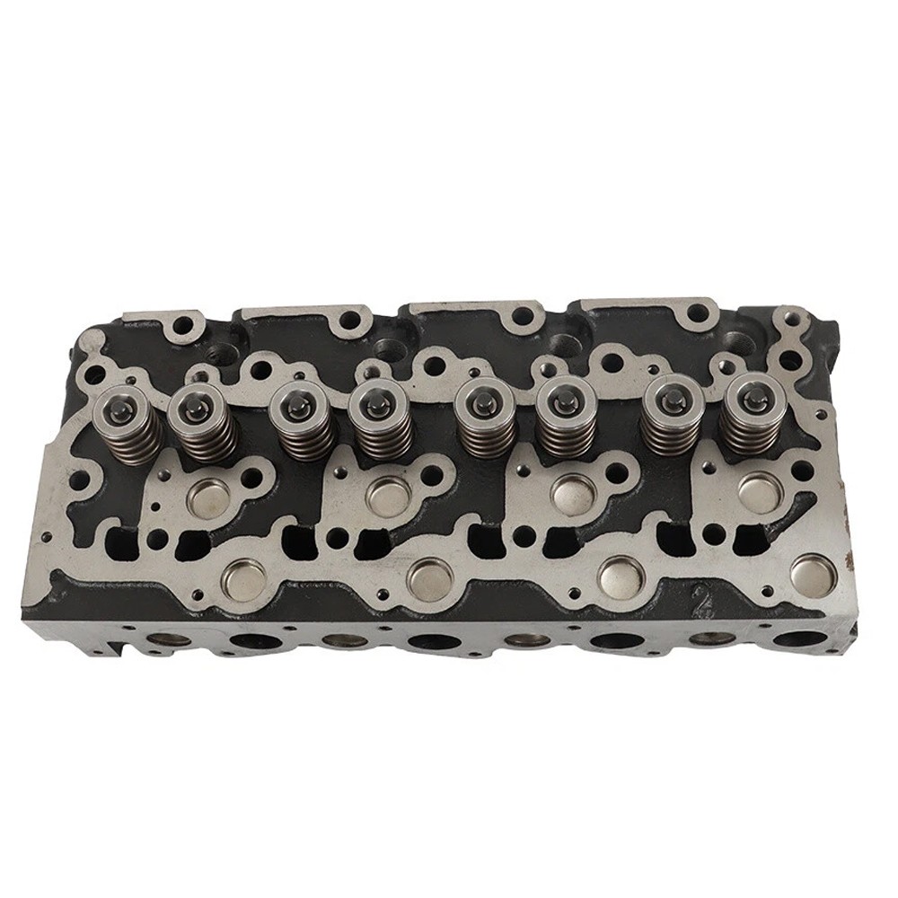 Complete Cylinder Head & Full Gasket Kit For Kubota V2203 Bobcat 773 753 7753