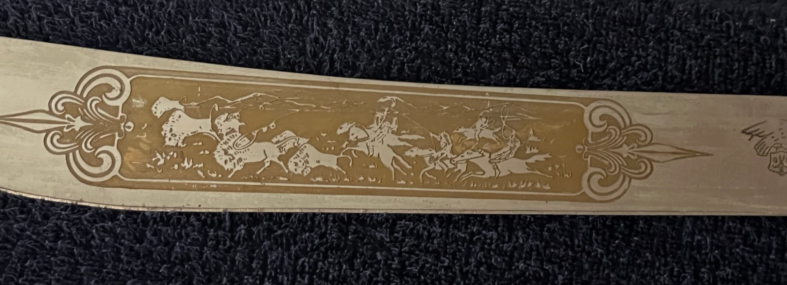 Machete No. 351, Vintage INCOLMA Chromed Lion Head