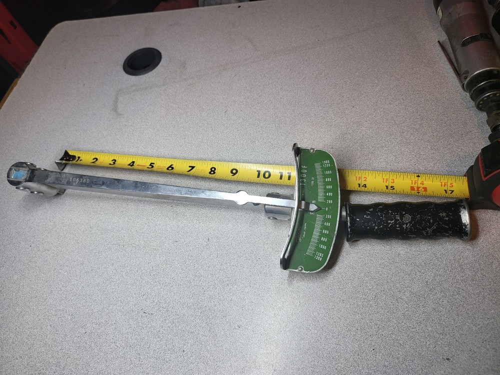 Tohnichi Torque Beam Wrench 1300F