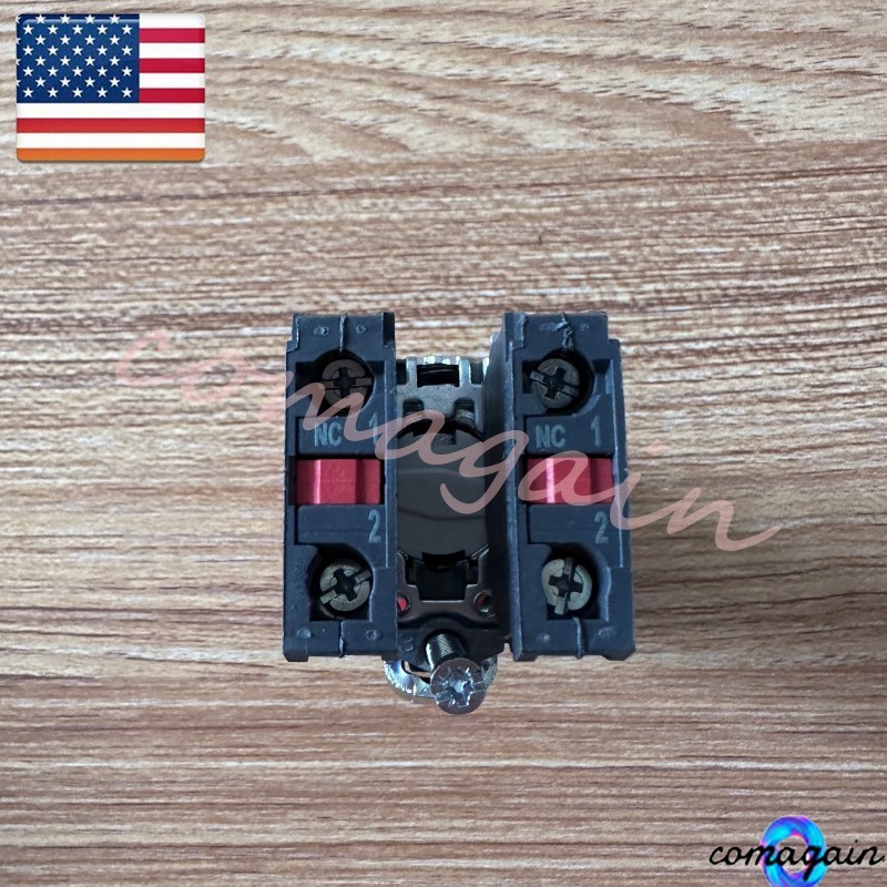 For Schneider XB4BS8444 XB4 BS8444 Emergency Stop Button Switch Fas Shipping