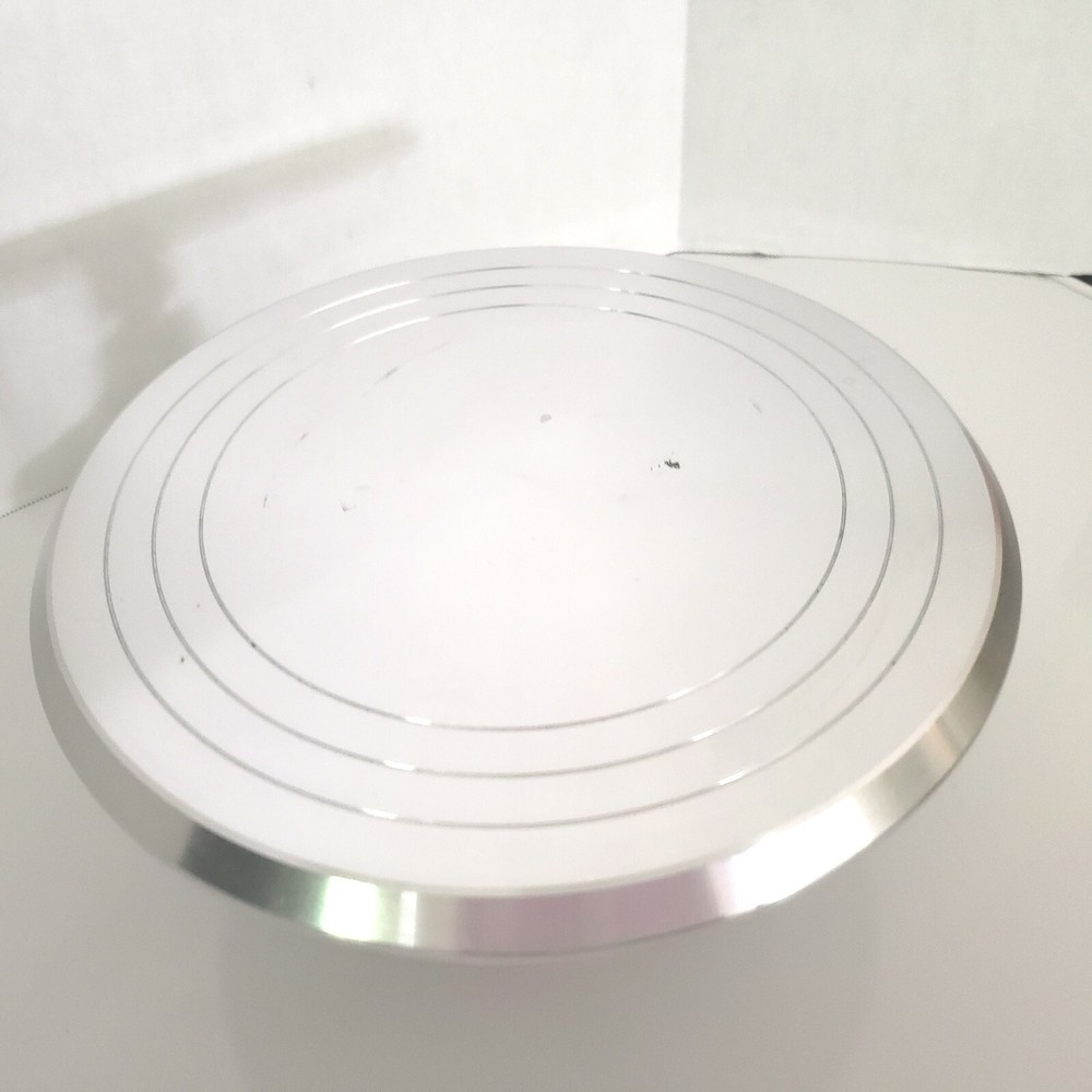 Rotating Professional Stainless Cake And/Or Cupcakes Decorating Stand