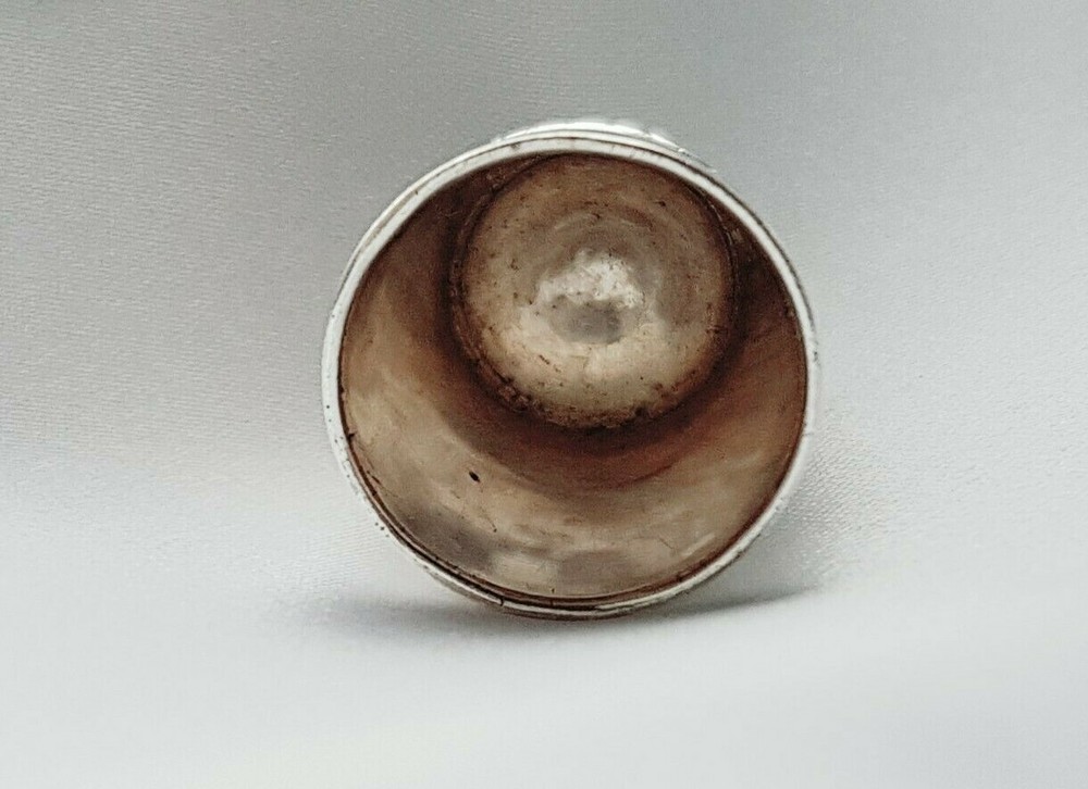 Silver THIMBLE ~ Charles Horner (CH) DORCAS ~ Size 6